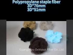 Alev geriletici 76mm PP Staple Fiber