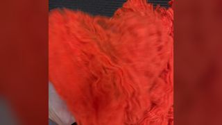 Canlı Turuncu Polyester Çekme 2D, Güvenlik İş Kıyafetleri ve Tekstil Üretimi için Dope Boyalı Solmaz Fiber