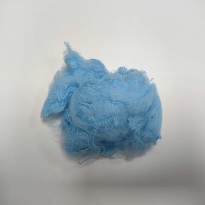 satın al Zehirli olmayan Mavi Poliester Sentetik Elyaf Ateş Edilici 76mm PP Staple Fiber Çevrimiçi üretim