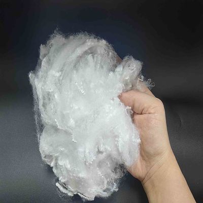 satın al Beyaz Zehirli olmayan Polyester Staple Fiber 51mm Katı Düşük Erime Kısa Fiber Çevrimiçi üretim