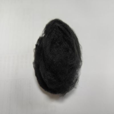 İyi bir fiyat. Geri dönüştürülmüş Polyester Staple Fiber 2.5D 51mm Siyah Düşük Nem çevrimiçi