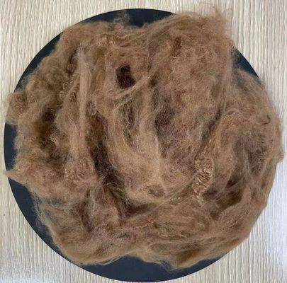 İyi bir fiyat. Geri dönüştürülmüş Polyester Staple Fiber 2.5D 51mm Kahve çevrimiçi
