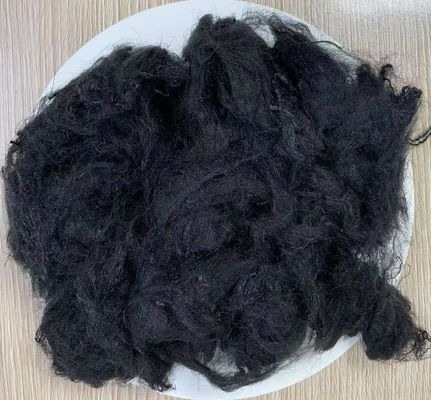 İyi bir fiyat. Polipropilen Staple Fiber 9D 51mm Siyah Erime Noktası 160-170C Ham Madde çevrimiçi