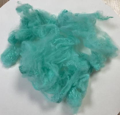 İyi bir fiyat. OEKO-TEX Certified Recycled Polyester Fiber 2.5D 51mm Aqua çevrimiçi