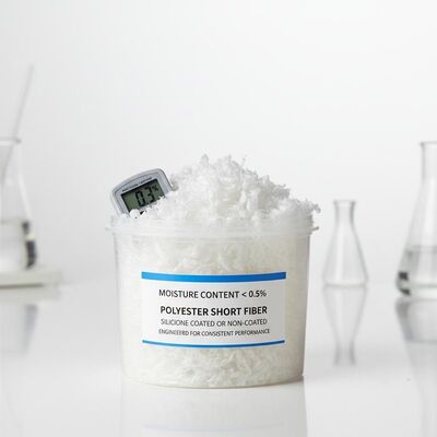 İyi bir fiyat. Düşük Nem İçeriği Polyester Staple Fiber Silikon Sürekli Performans için Yüksek Yıkım Direnciyle Kaplı veya Kaplanmamış çevrimiçi