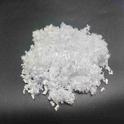 İyi bir fiyat. Flüoresan olmayan güçlendirilmiş malzemeler Polyester Staple Fiber Beyaz 8mm Kısa PSF Doldurma için çevrimiçi