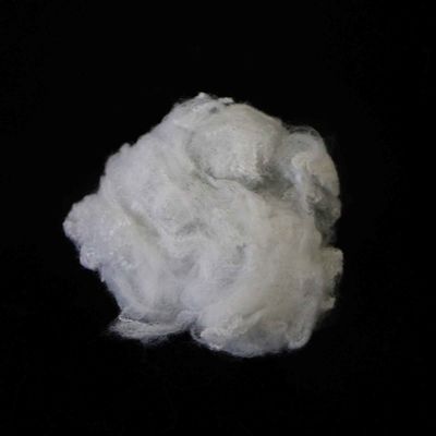 Polyester Staple Fibers Beyaz Polyester Fiber 4080 51mm Doldurma için Uzunluk