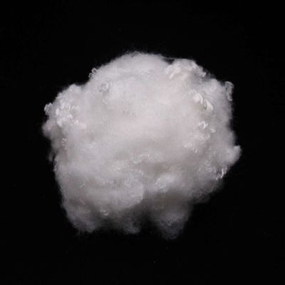 İyi bir fiyat. A1 Yatak için Beyaz Alev Dayanıklı Regenerated Polyester Staple Fiber çevrimiçi
