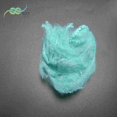 İyi bir fiyat. Geri dönüştürülmüş Silikonize edilmemiş 4080 Açık Mavi Poly Staple Fiber 51mm çevrimiçi