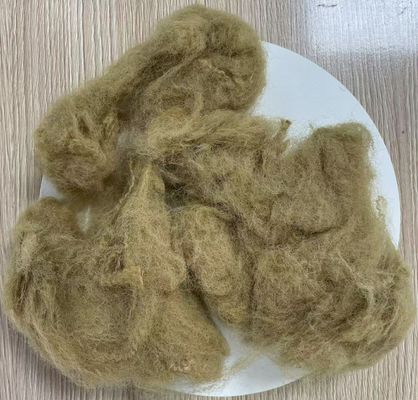 İyi bir fiyat. Hafif Geri Dönüştürülmüş Poliester Staple Fiber 25D 65mm Hafif Devre Rengi çevrimiçi
