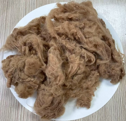 İyi bir fiyat. Geri dönüştürülmüş Polyester Staple Fiber 1.5D 38mm hafif deve çevrimiçi