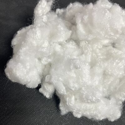 İyi bir fiyat. Yüksek Elastisite Silikon Kaplı Polyester Staple Fiber 32mm Ev Tekstil ve Endüstriyel Kullanım için çevrimiçi