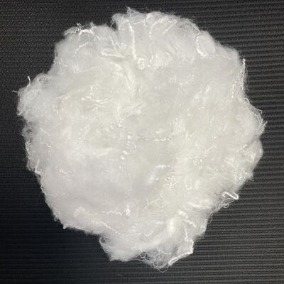 İyi bir fiyat. 1.5D×32mm Yüksek Elastik Pürüzlü Ekolojik Dost Polyester Staple Fiber için Down-Like Taklit Fiber Doldur Taklit aşağı lif çevrimiçi