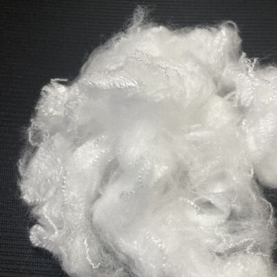 Kalite Beyaz Polipropilen Staple Fiber 2D × 51mm Filtre ve Padding malzemeleri için hafif ve dayanıklı Fabrika