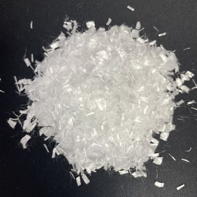 Beton Mortaç ve Isıtma için PP Parçalanmış Yaprak 2D × 5mm Yüksek kaliteli özellikler özelleştirilebilir