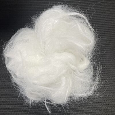İyi bir fiyat. Kış örgü ipliği tekstil karışımı için Paltos & Şapka Kumaş Üretimi, Yüksek Parlaklık 90D Mohair Like Fiber 102MM çevrimiçi
